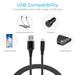 Ambrane 150 cm (1.5 m) Unbreakable 3 A Fast Charging Braided Type-C Cable (Black, BC-T-15)-4
