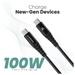 Ambrane ABCC-100 1.5M Type-C to Type-C Cable, Black-4 Ambrane ABCC-100 1.5M Type-C to Type-C Cable, Black-4