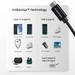 Ambrane ACM-R1A2 100 cm (1 m) Micro USB Cable, 2.4 A Boosted Speed, Ultra fast charging and data transfer, Tangle free & Convenient, Black-6 Ambrane ACM-R1A2 100 cm (1 m) Micro USB Cable, 2.4 A Boosted Speed, Ultra fast charging and data transfer, Tangle free & Convenient, Black-6