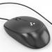 Ambrane SliQ-2 1600 DPI Wired Mouse, Black-2 Ambrane SliQ-2 1600 DPI Wired Mouse, Black-2