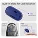 Ambrane SliQ-2 Wireless Mouse, Navy Blue-6 Ambrane SliQ-2 Wireless Mouse, Navy Blue-6