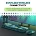 Ambrane KeyPop Wireless Keyboard & Mouse Combo, Mix Green-4