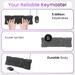 Ambrane KeyFlex Wired Keyboard and Mouse Combo, Black-3