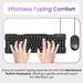Ambrane KeyFlex Wired Keyboard and Mouse Combo, Black-5