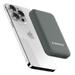 Ambrane AeroSync 10000 mAh MagSafe Power Bank 12, 22.5 W Wired Output, 15 W Wireless Charging, Strong Magnet, Dual Port USB & Type C, Multi-layer Chipset Protection, LED Indicator, Pocket Size, Cable Included, Black-2 Ambrane AeroSync 10000 mAh MagSafe Power Bank 12, 22.5 W Wired Output, 15 W Wireless Charging, Strong Magnet, Dual Port USB & Type C, Multi-layer Chipset Protection, LED Indicator, Pocket Size, Cable Included, Black-2