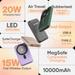 Ambrane AeroSync 10000 mAh MagSafe Power Bank 12, 22.5 W Wired Output, 15 W Wireless Charging, Strong Magnet, Dual Port USB & Type C, Multi-layer Chipset Protection, LED Indicator, Pocket Size, Cable Included, Black-5 Ambrane AeroSync 10000 mAh MagSafe Power Bank 12, 22.5 W Wired Output, 15 W Wireless Charging, Strong Magnet, Dual Port USB & Type C, Multi-layer Chipset Protection, LED Indicator, Pocket Size, Cable Included, Black-5