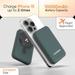 Ambrane AeroSync 10000 mAh MagSafe Power Bank 12, 22.5 W Wired Output, 15 W Wireless Charging, Strong Magnet, Dual Port USB & Type C, Multi-layer Chipset Protection, LED Indicator, Pocket Size, Cable Included, Black-8 Ambrane AeroSync 10000 mAh MagSafe Power Bank 12, 22.5 W Wired Output, 15 W Wireless Charging, Strong Magnet, Dual Port USB & Type C, Multi-layer Chipset Protection, LED Indicator, Pocket Size, Cable Included, Black-8