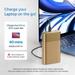 Ambrane Powerlit Duo 30 20000 mAh 33 W Power Bank, Golden-5