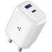 Ambrane Charge 45 Watt Wall Charger, White-1 Ambrane Charge 45 Watt Wall Charger, White-1