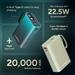 Ambrane MiniCharge20 22.5 Watt 20000 mAH Power Bank, Black-3
