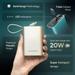 Ambrane MiniCharge20 22.5 Watt 20000 mAH Power Bank, Black-7