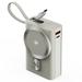 Ambrane AerosynQ Orbit 20000 mAh 35 W Qi2 MagSafe Power Bank, Titanium-1