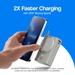 Ambrane AerosynQ Orbit 20000 mAh 35 W Qi2 MagSafe Power Bank, Titanium-7