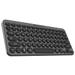 Amkette Optimus 4 in 1 Bluetooth Wireless Keyboard, Grey-1
