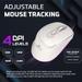 Amkette Hush Pro Epic Rechargeable Bluetooth Wireless Mouse, White-4 Amkette Hush Pro Epic Rechargeable Bluetooth Wireless Mouse, White-4