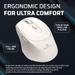 Amkette Hush Pro Epic Rechargeable Bluetooth Wireless Mouse, White-5
