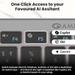 Amkette Wi-Key Mini 2 Multi Device Wireless Keyboard and Mouse Combo-4