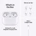 Apple Airpods Pro (2nd Gen-USB-C type) with MagSafe Charging Case True Wireless, with Active Noise Cancellation, Touch control, IP54 Dust, Sweat and water resistant, Bluetooth v5.3, Upto 30 hrs of playtime, White-9