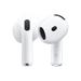Apple AirPods 4 with Active Noise Cancellation, Adaptive Audio and Transparency mode, Voice Isolation, Hey Siri and Siri Interactions, Up to 5 hours of listening time on a single charge, True Wireless Earbuds-1