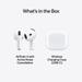 Apple AirPods 4 with Active Noise Cancellation, Adaptive Audio and Transparency mode, Voice Isolation, Hey Siri and Siri Interactions, Up to 5 hours of listening time on a single charge, True Wireless Earbuds-10