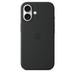 iPhone 16 Silicone Mobile Case with MagSafe, Black-4