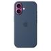 iPhone 16 Silicone Mobile Case with MagSafe, Denim-3