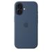 iPhone 16 Silicone Mobile Case with MagSafe, Denim-5