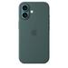 iPhone 16 Silicone Mobile Case with MagSafe, Lake Green-2