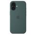 iPhone 16 Silicone Mobile Case with MagSafe, Lake Green-5