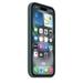 iPhone 16 Silicone Mobile Case with MagSafe, Lake Green-6