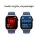 Apple Watch Series 10 GPS + Cellular 46 mm Silver Aluminium Case with Denim Sport Band - S/M-6 Apple Watch Series 10 GPS + Cellular 46 mm Silver Aluminium Case with Denim Sport Band - S/M-6