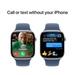 Apple Watch Series 10 GPS + Cellular 46 mm Silver Aluminium Case with Denim Sport Band - S/M-8 Apple Watch Series 10 GPS + Cellular 46 mm Silver Aluminium Case with Denim Sport Band - S/M-8