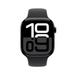 Apple Watch Series 10 GPS + Cellular 46 mm Jet Black Aluminium Case with Black Sport Band - M/L-3 Apple Watch Series 10 GPS + Cellular 46 mm Jet Black Aluminium Case with Black Sport Band - M/L-3