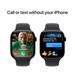 Apple Watch Series 10 GPS + Cellular 46 mm Jet Black Aluminium Case with Black Sport Band - M/L-8 Apple Watch Series 10 GPS + Cellular 46 mm Jet Black Aluminium Case with Black Sport Band - M/L-8