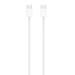 Apple 60 W Type-C to Type-C Charging Cable, 100 cm (1 m), Woven Design, Fast Charging, White-1