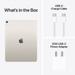 Apple iPad Air M3 32.78 cm (13 inch) Wi-Fi + Cellular Tablet, 128 GB, Starlight, 2025, MCJ34HN/A-11