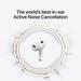Apple Airpods Pro (3rd Gen) with MagSafe Charging Case, Active Noise Cancellation, USB Type-C Charging, White-5 Apple Airpods Pro (3rd Gen) with MagSafe Charging Case, Active Noise Cancellation, USB Type-C Charging, White-5