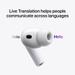 Apple Airpods Pro (3rd Gen) with MagSafe Charging Case, Active Noise Cancellation, USB Type-C Charging, White-7 Apple Airpods Pro (3rd Gen) with MagSafe Charging Case, Active Noise Cancellation, USB Type-C Charging, White-7