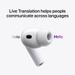 Apple Airpods Pro (3rd Gen) with MagSafe Charging Case, Active Noise Cancellation, USB Type-C Charging, White-7 Apple Airpods Pro (3rd Gen) with MagSafe Charging Case, Active Noise Cancellation, USB Type-C Charging, White-7