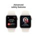Apple Watch SE 3 GPS 40 mm Starlight Aluminium Case with Starlight Sport Band - S/M-7