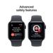 Apple Watch SE 3 GPS + Cellular 40 mm Midnight Aluminium Case with Midnight Sport Band - M/L-7