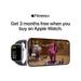 Apple Watch SE 3 GPS + Cellular 44 mm Midnight Aluminium Case with Midnight Sport Band - M/L-6 Apple Watch SE 3 GPS + Cellular 44 mm Midnight Aluminium Case with Midnight Sport Band - M/L-6