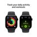 Apple Watch Series 11 GPS 42 mm Jet Black Aluminium Case with Black Sport Band - S/M-4