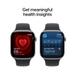 Apple Watch Series 11 GPS + Cellular 46 mm Space Grey Aluminium Case with Black Sport Band - M/L-5 Apple Watch Series 11 GPS + Cellular 46 mm Space Grey Aluminium Case with Black Sport Band - M/L-5