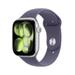 Apple Watch Series 11 GPS + Cellular 46 mm Silver Aluminium Case with Purple Fog Sport Band - M/L-1