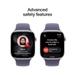 Apple Watch Series 11 GPS + Cellular 46 mm Silver Aluminium Case with Purple Fog Sport Band - M/L-6