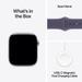 Apple Watch Series 11 GPS + Cellular 46 mm Silver Aluminium Case with Purple Fog Sport Band - M/L-9