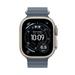 Apple Watch Ultra 3 GPS + Cellular 49 mm Natural Titanium Case with Anchor Blue Ocean Band-2 Apple Watch Ultra 3 GPS + Cellular 49 mm Natural Titanium Case with Anchor Blue Ocean Band-2