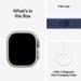 Apple Watch Ultra 3 GPS + Cellular 49 mm Natural Titanium Case with Blue/Bright Blue Trail Loop - S/M-8