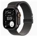 Apple Watch Ultra 3 GPS + Cellular 49 mm Black Titanium Case with Black Titanium Milanese Loop - Medium-1 Apple Watch Ultra 3 GPS + Cellular 49 mm Black Titanium Case with Black Titanium Milanese Loop - Medium-1